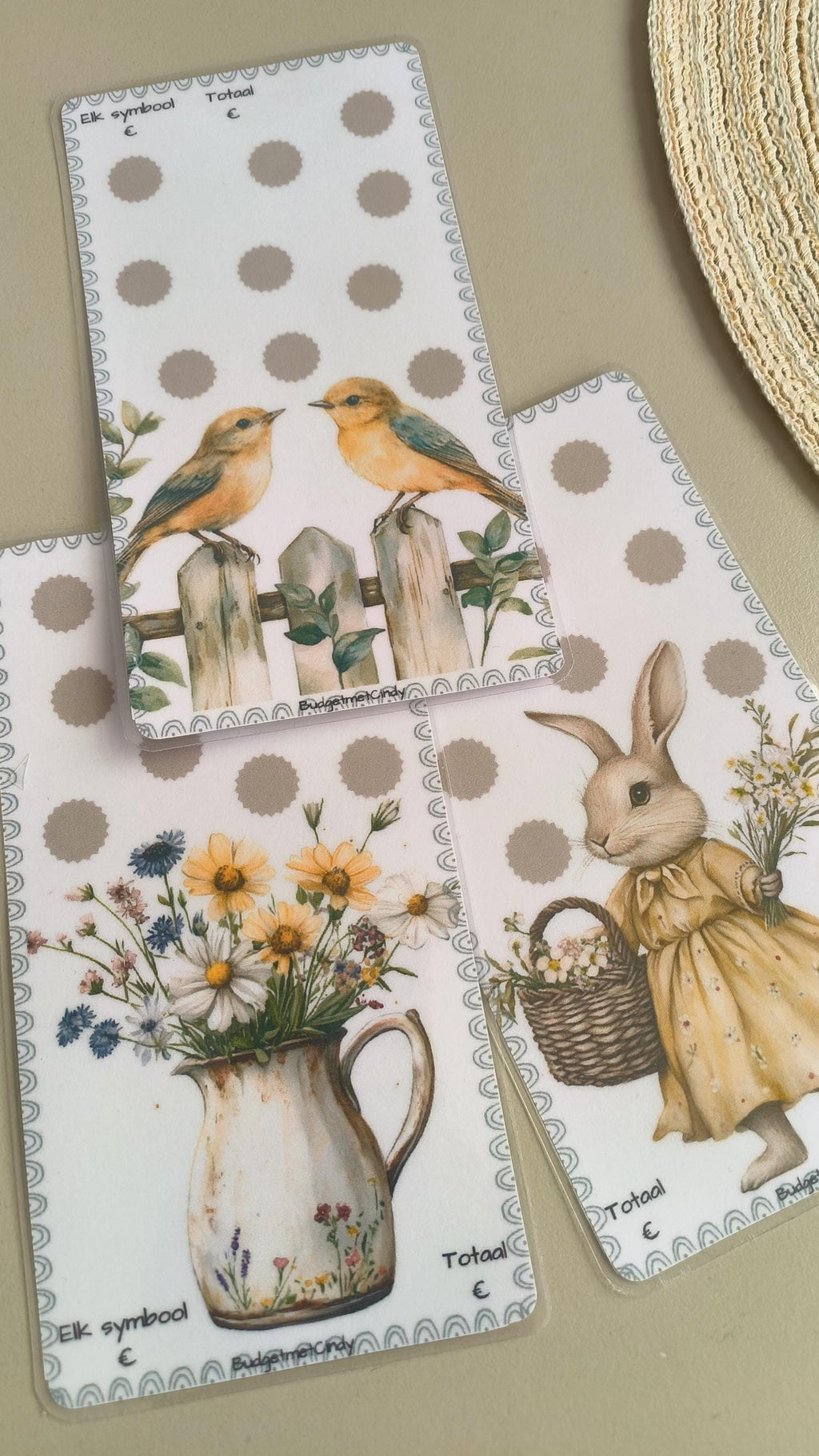 Setje challenge a6 lente schattige dieren