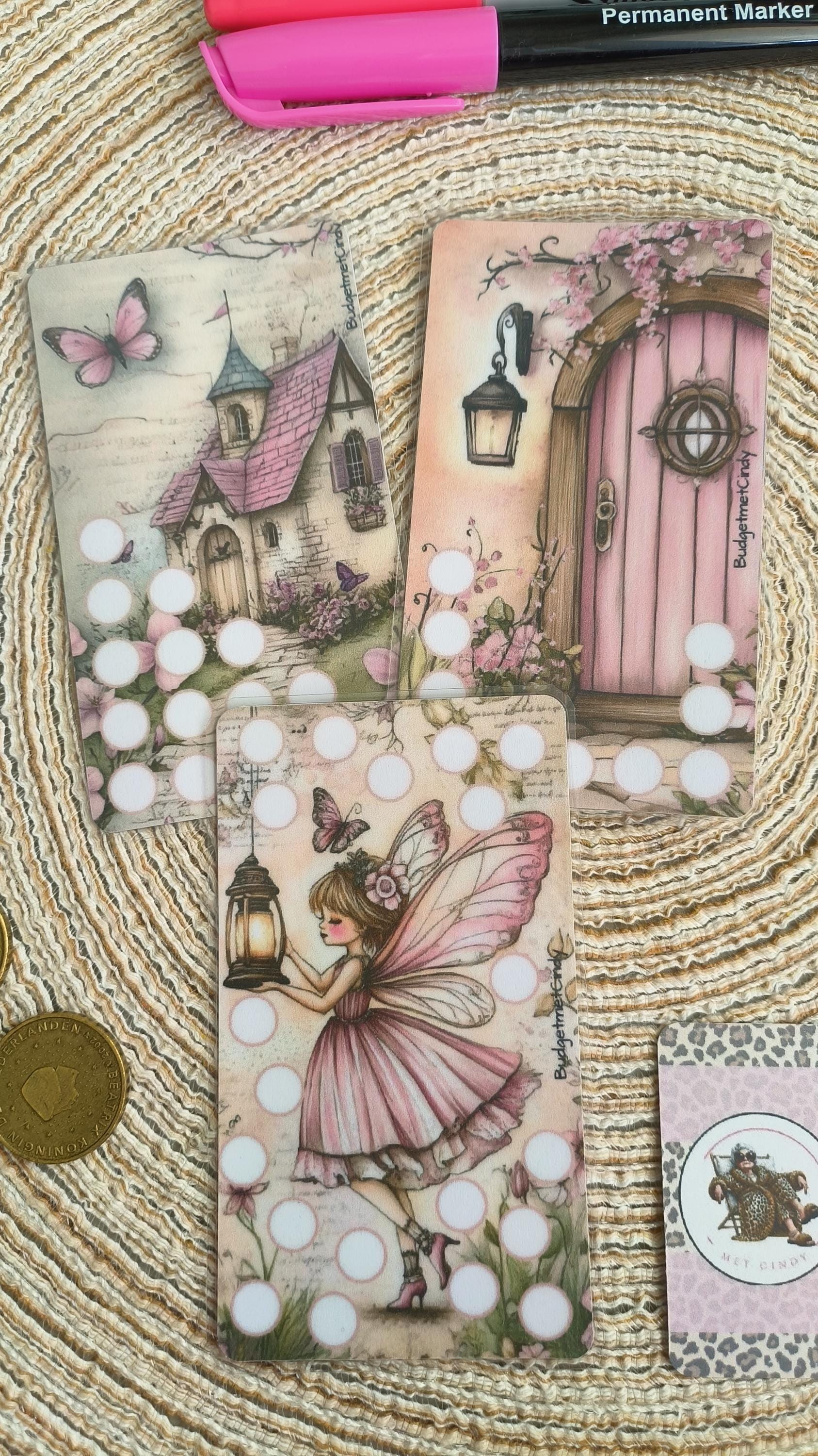 Setje Tiny's a7 Fairy pink