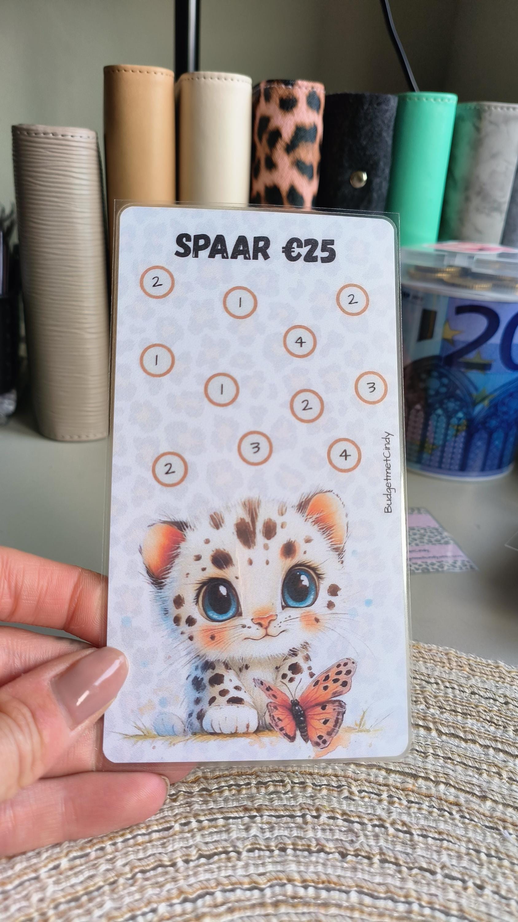 Setje A6 Baby Leopard