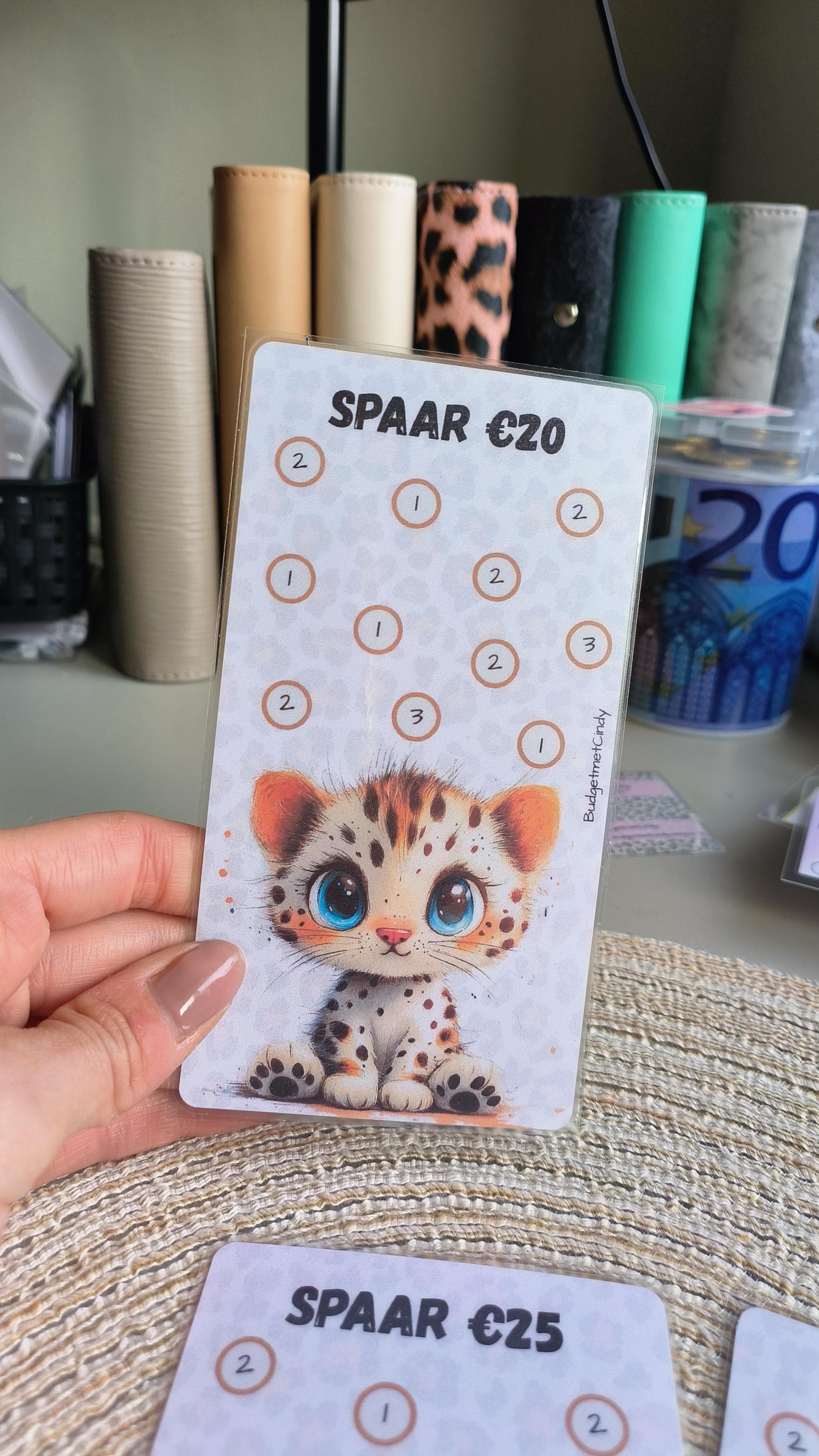 Setje A6 Baby Leopard