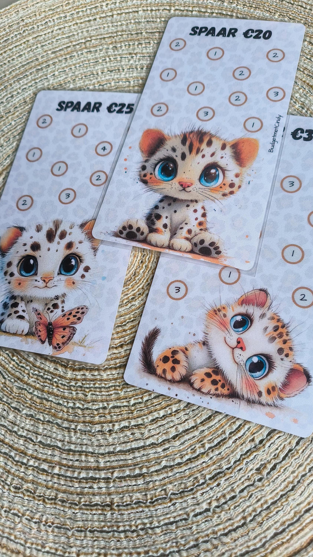 Setje A6 Baby Leopard