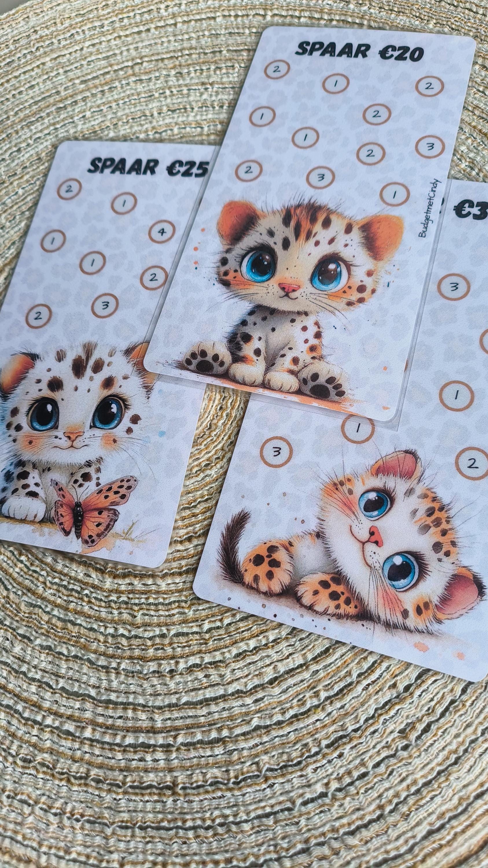 Setje A6 Baby Leopard