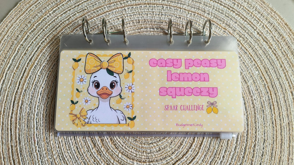 Spaarboekje Easy peasy Lemon squeezie