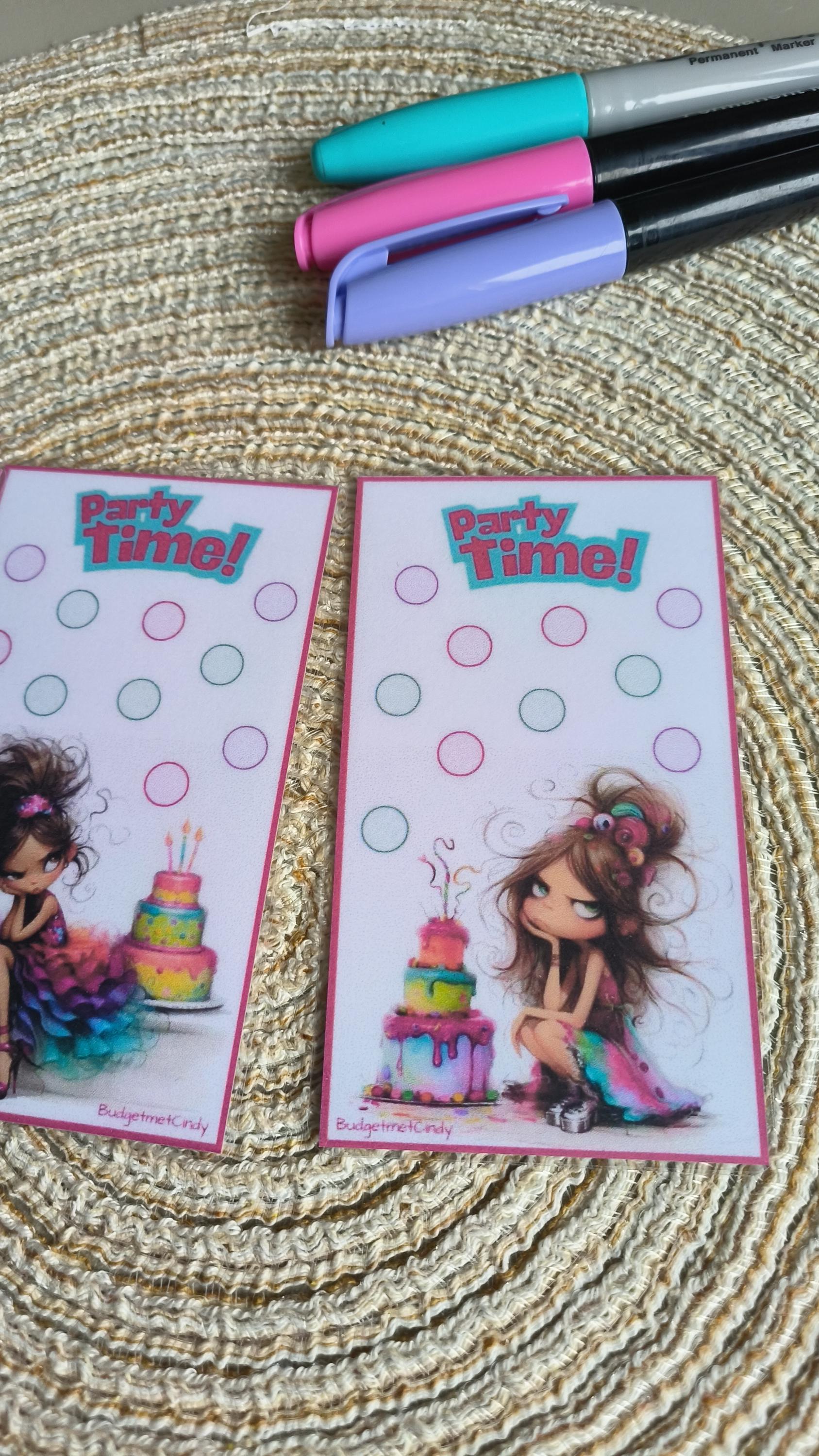 Setje Tiny's a7 Grumpy party girls
