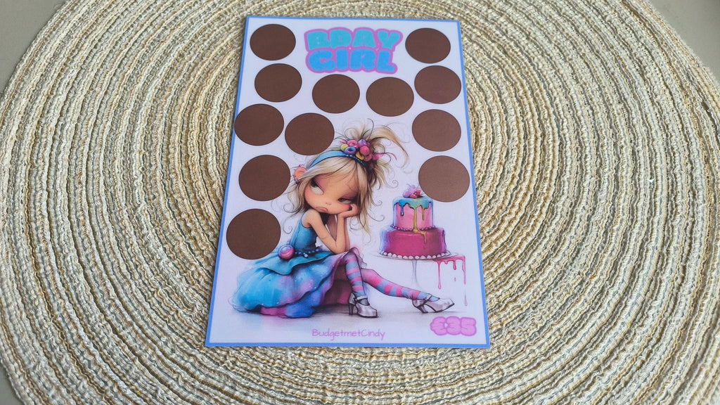 Kraskaart Grumpy party girl a5
