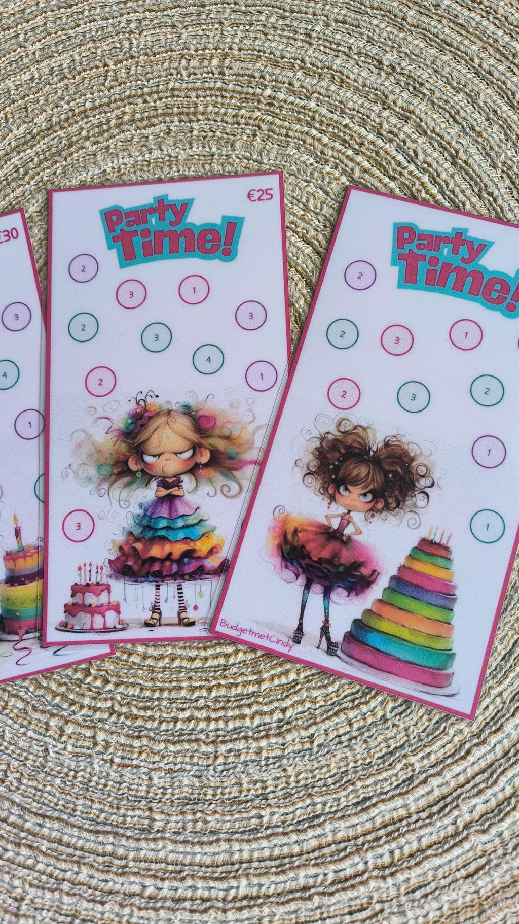Setje Grumpy party girls A6