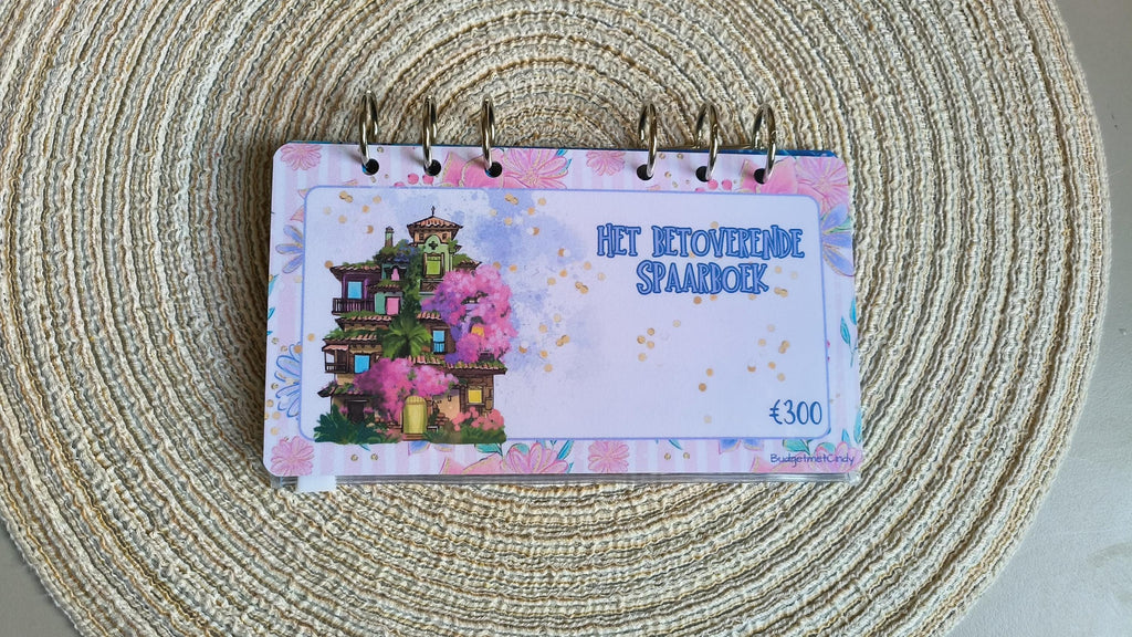 Spaarboekje betoverende boek