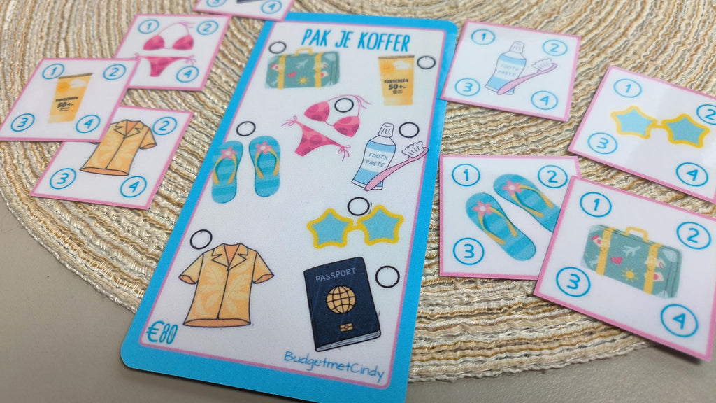 Pak je koffer mini spaar box A6