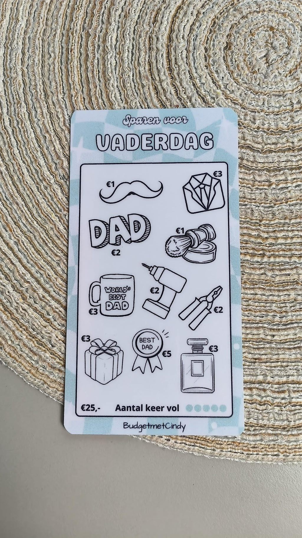 A6 spaartracker feestdagen