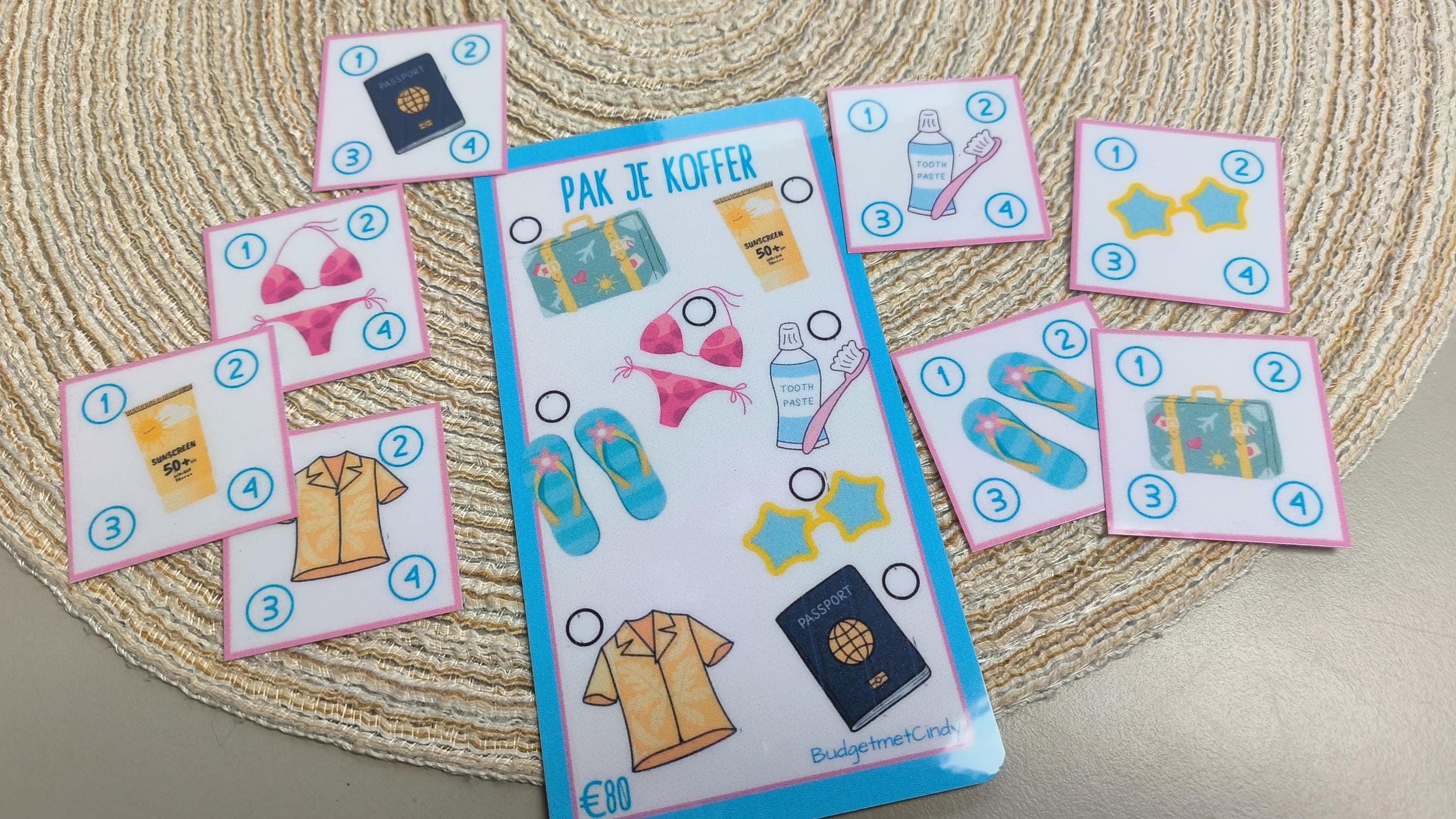 Pak je koffer mini spaar box A6
