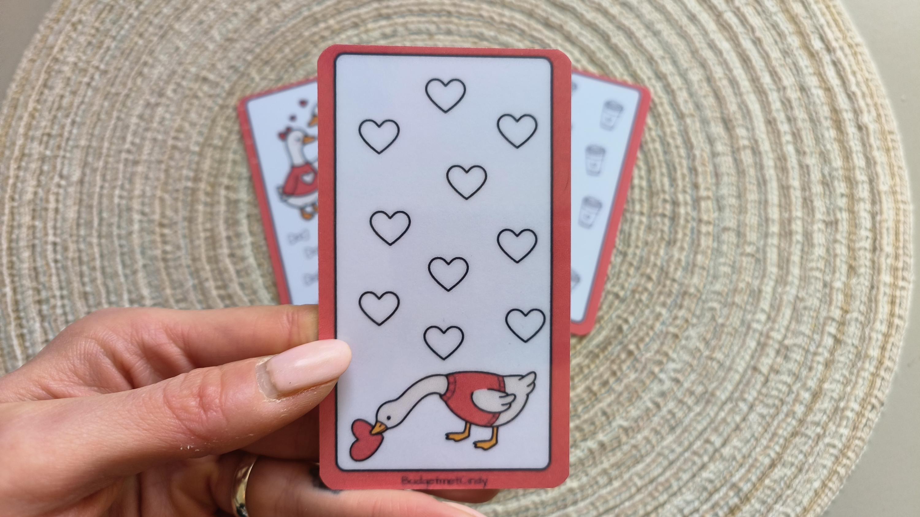 Setje Tiny's a7 Valentijn goose