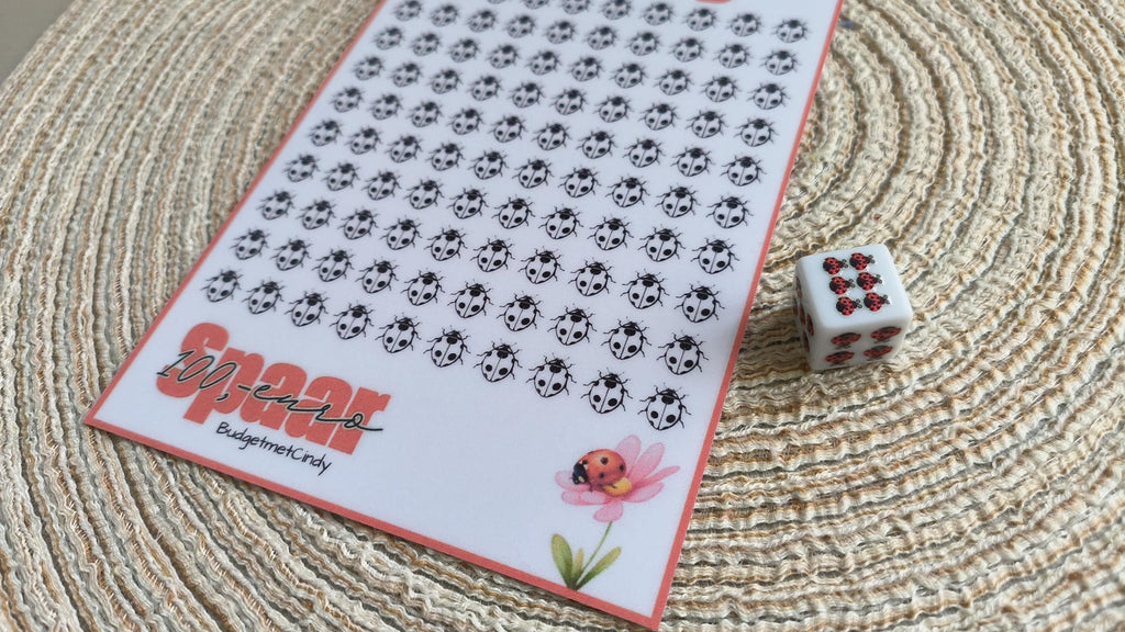 A5 lovely ladybug dobbel