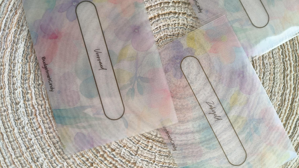 Insteek mapje luxe wallet mini lente