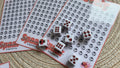 A5 lovely ladybug dobbel