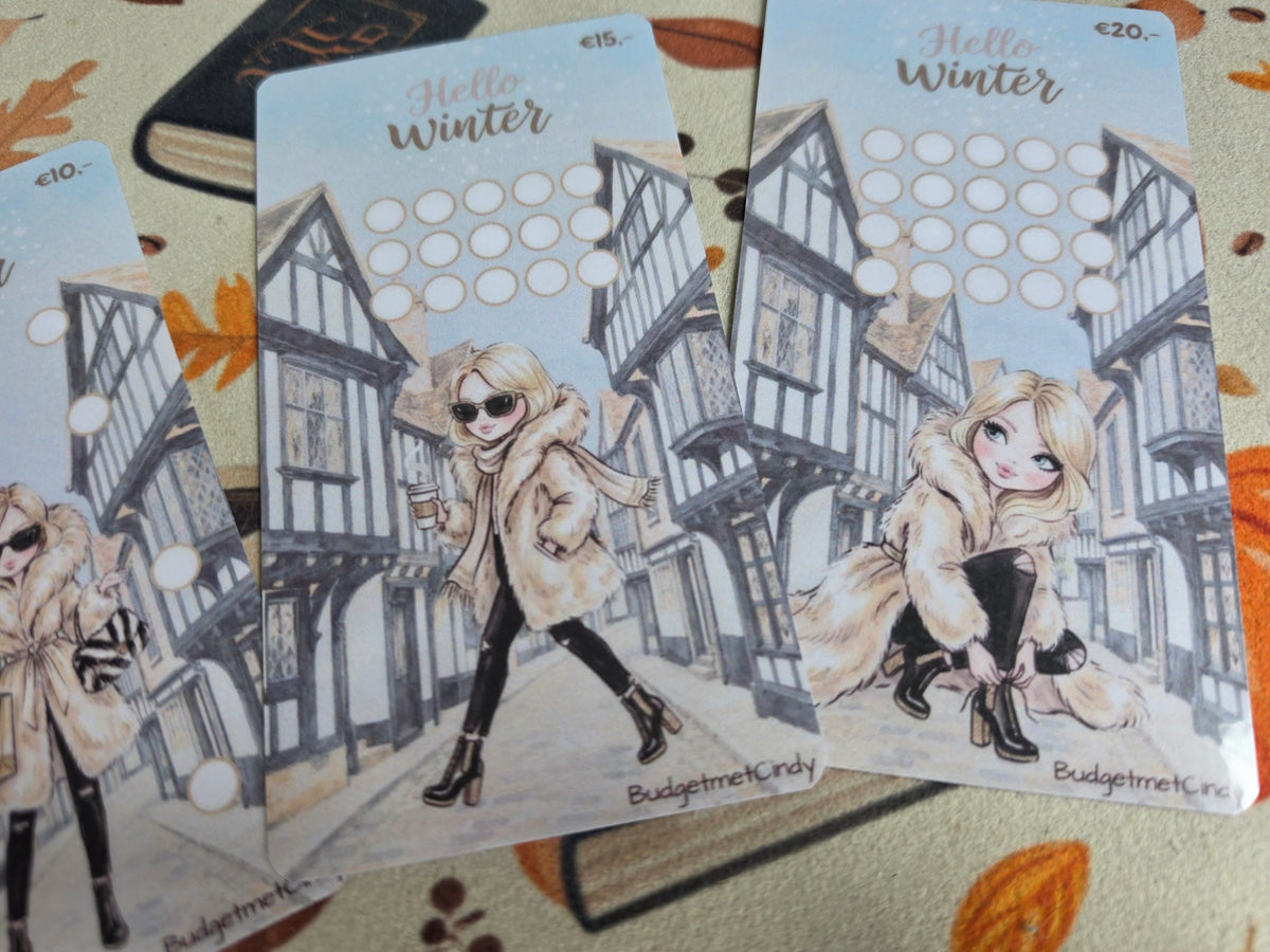 A6 set Winter fashion girls