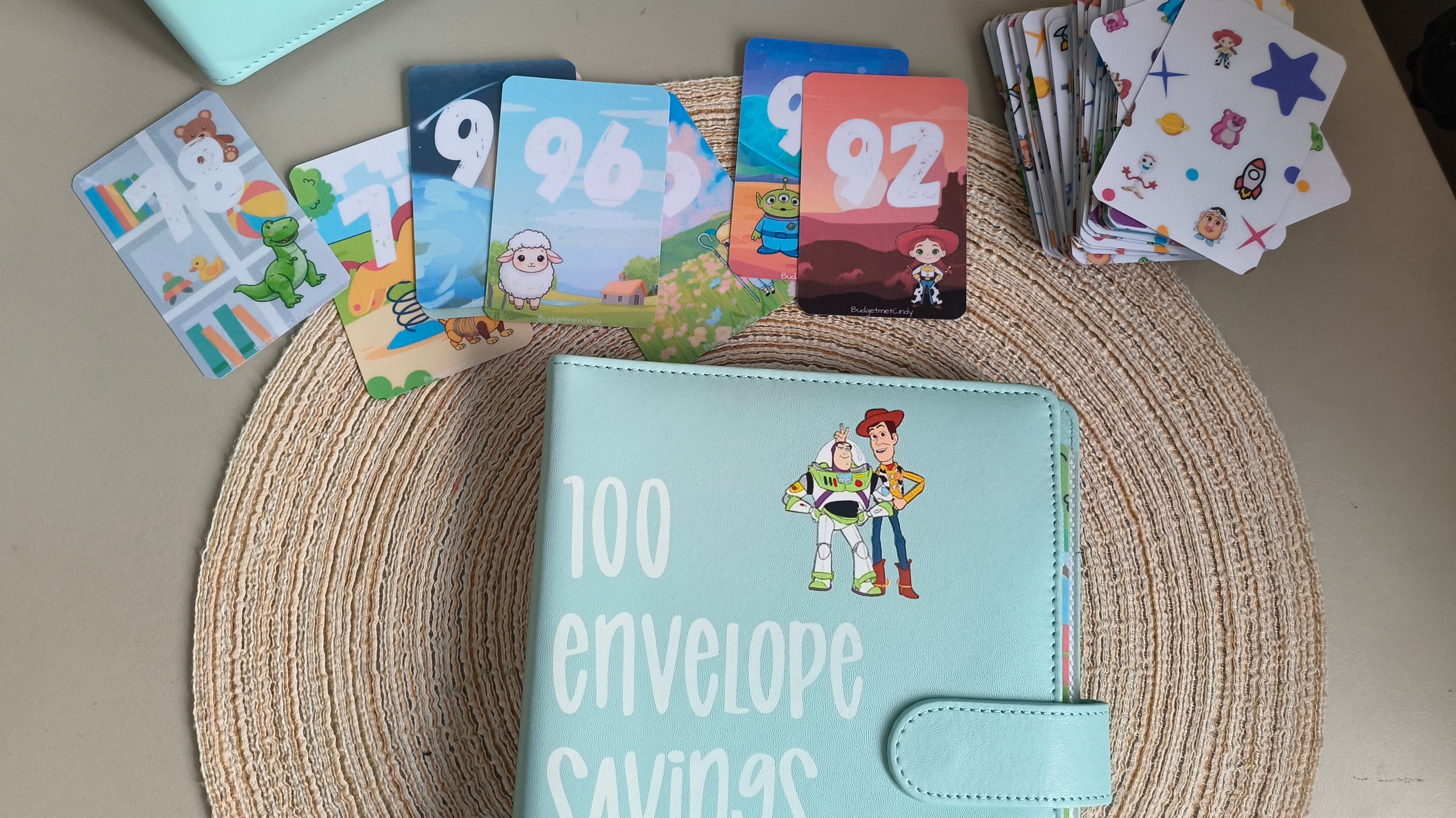 100 enveloppen toys