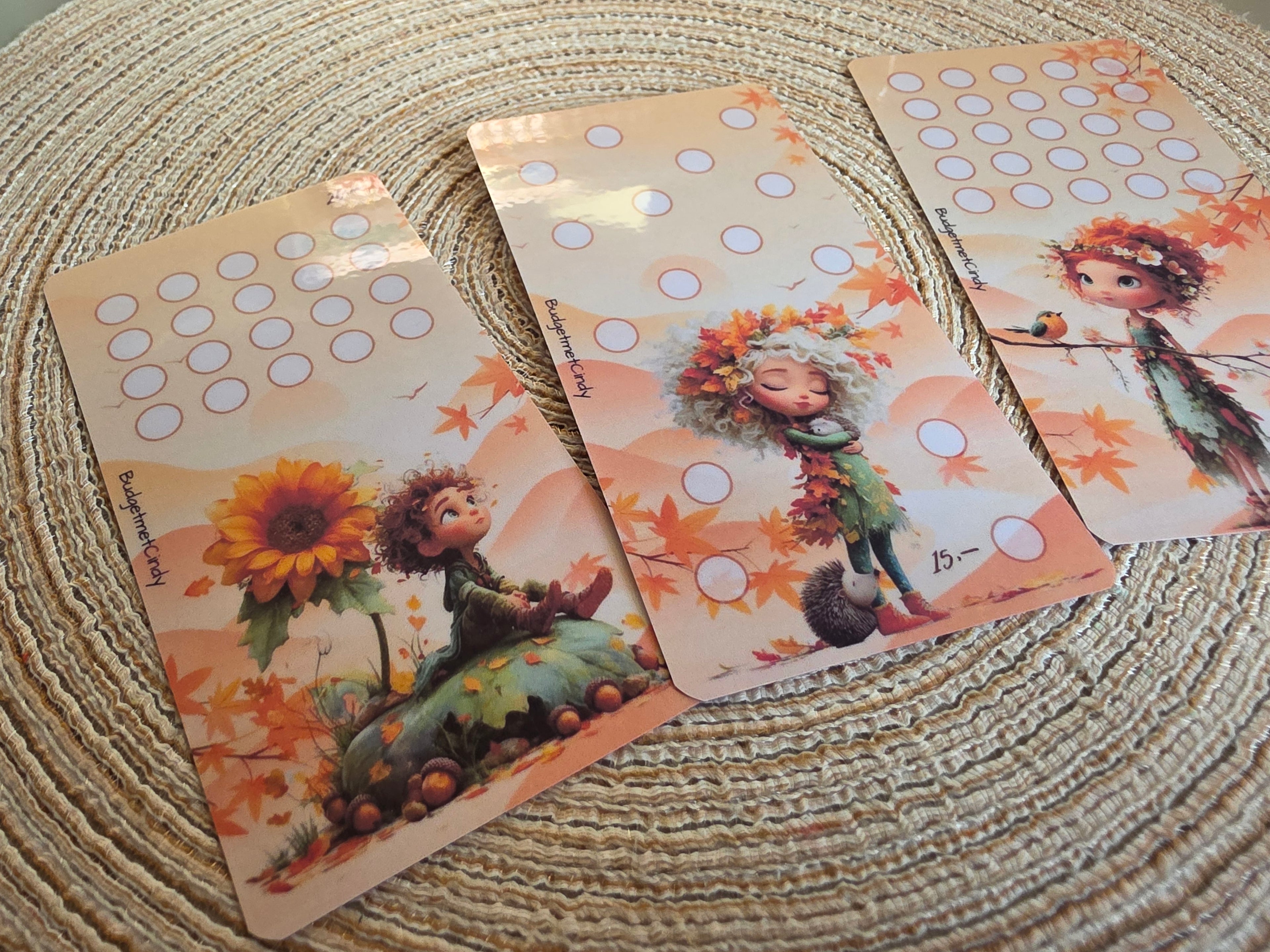 A6 setje orange fairys