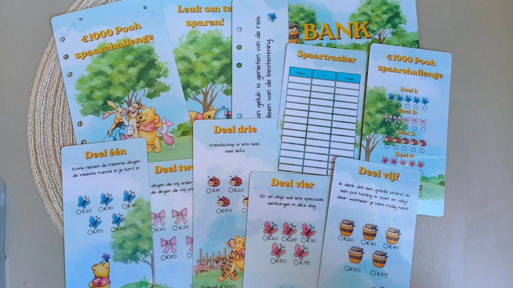 Spaarbundel a6 Pooh 1000