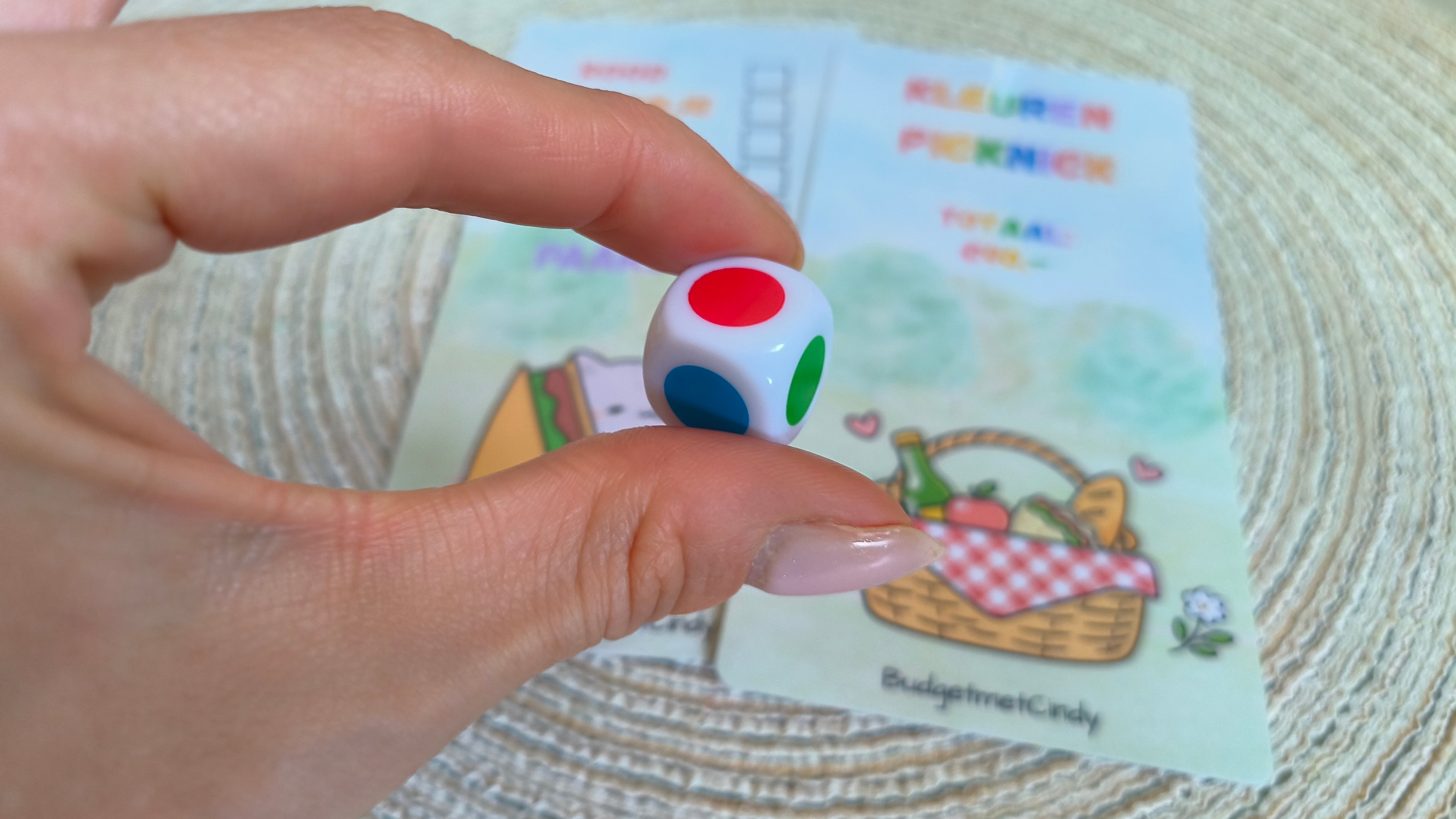 A6 kleuren picknick