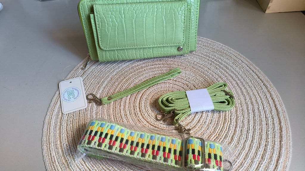 Portemonnee tas croco