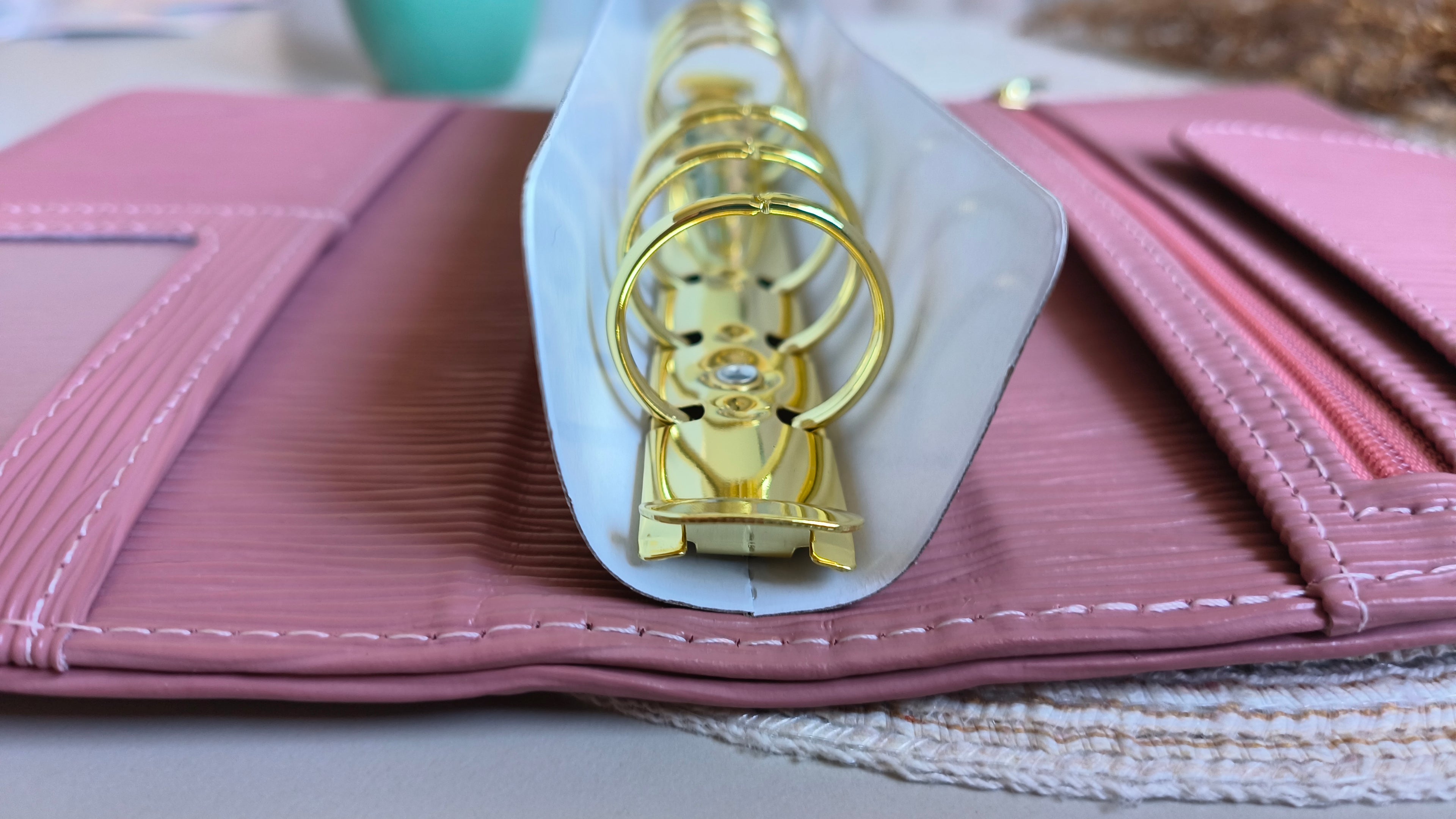 A6 binder luxe mauve