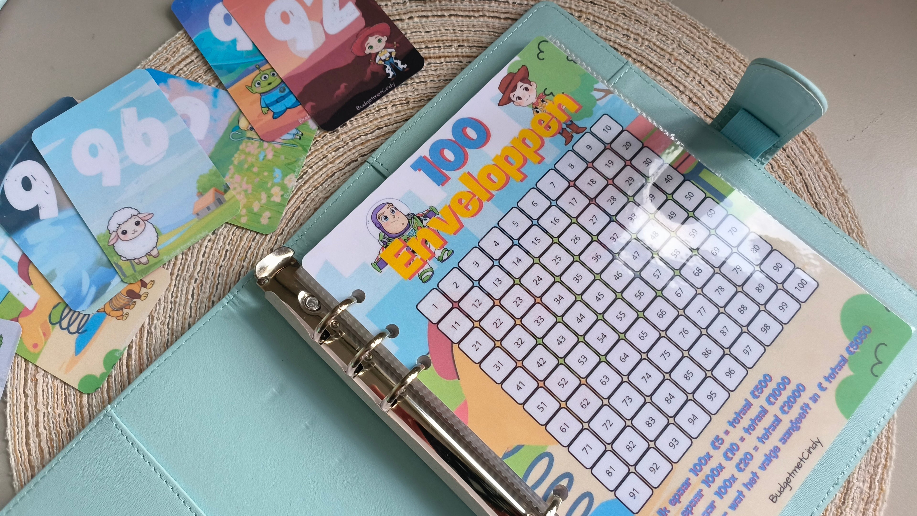 100 enveloppen toys