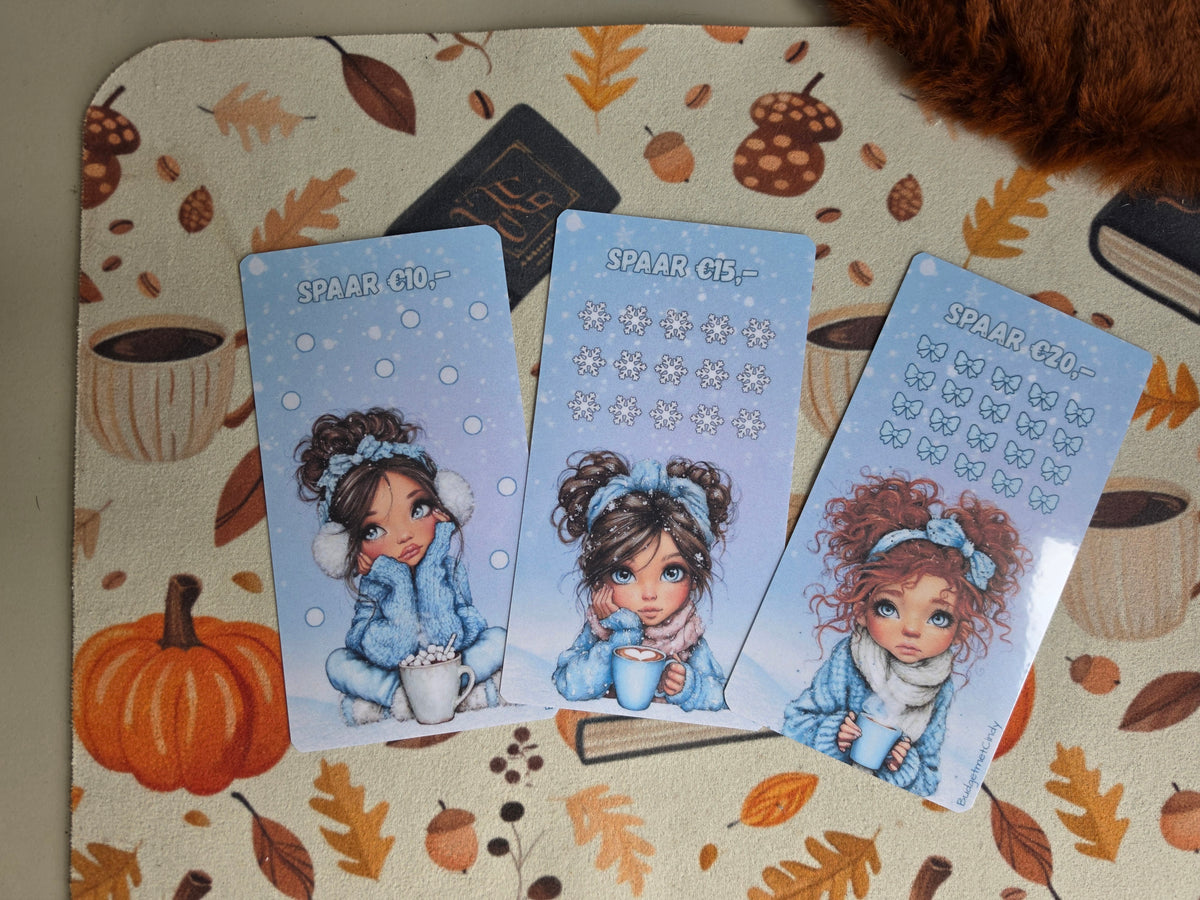A6 set Winter cacao girls