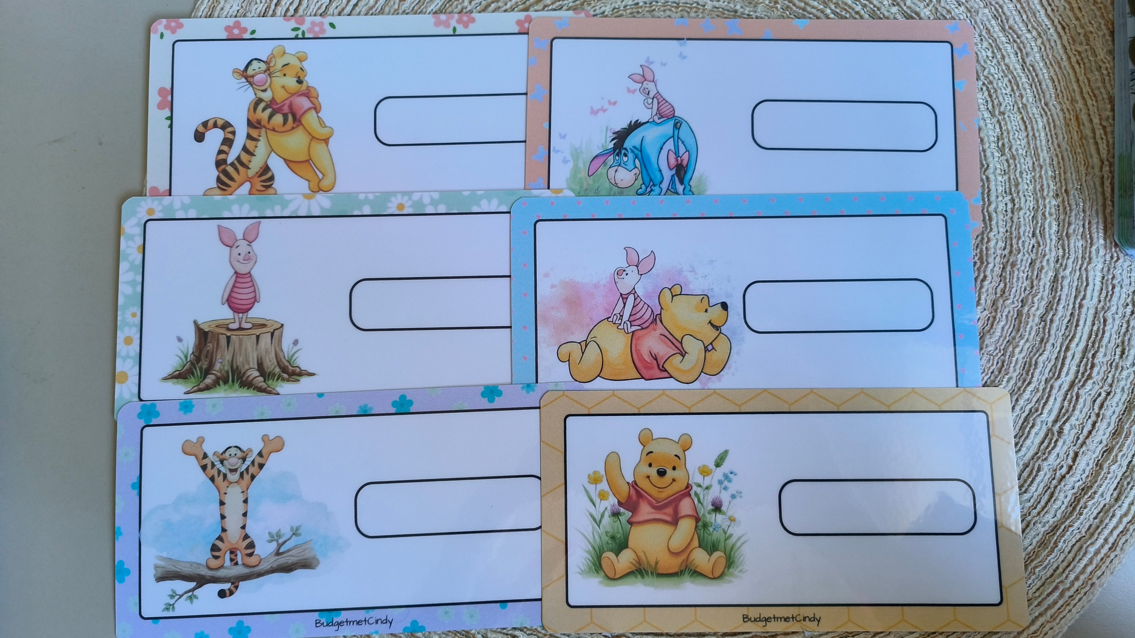 Setje a6 Dashboards Pooh