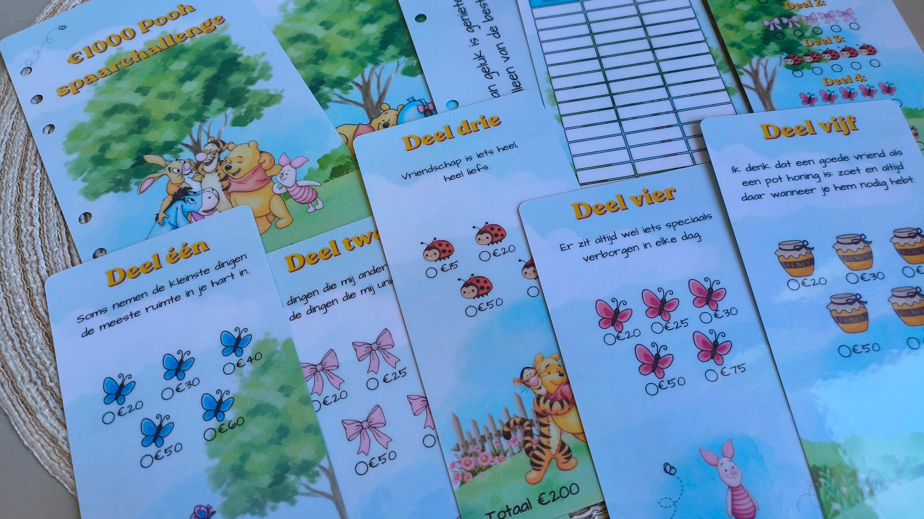 Spaarbundel a6 Pooh 1000