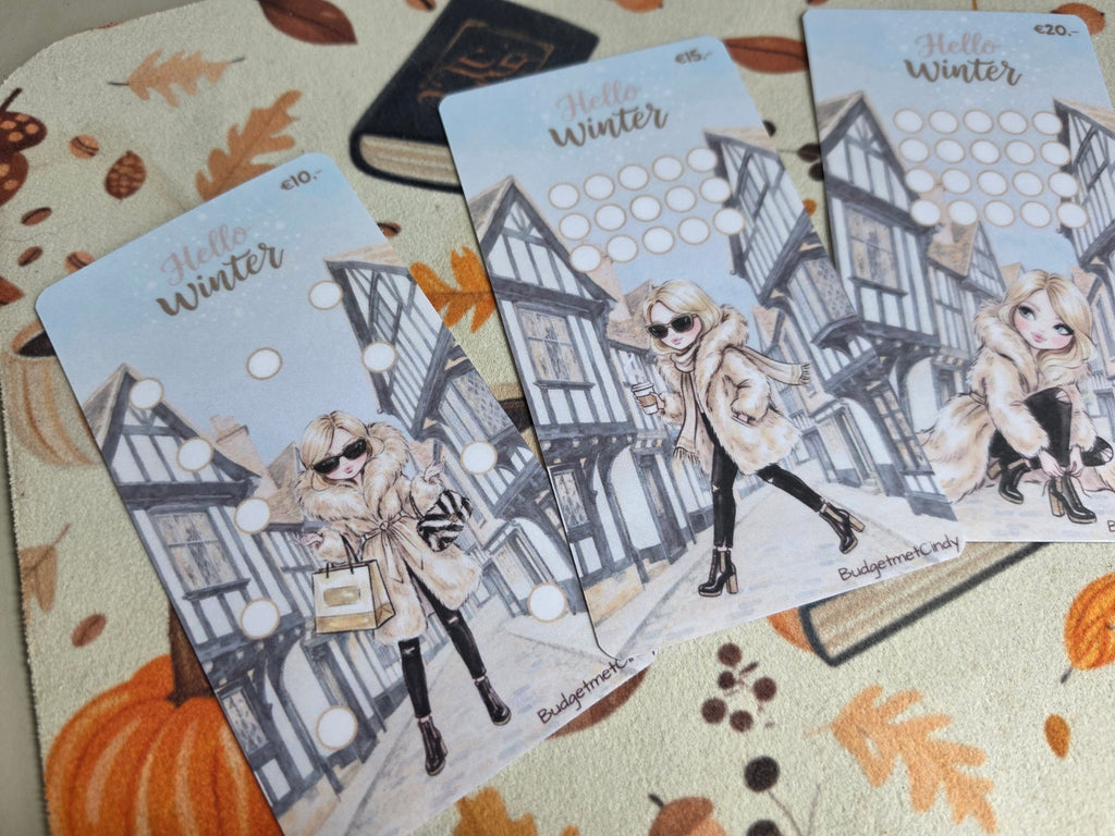 A6 set Winter fashion girls