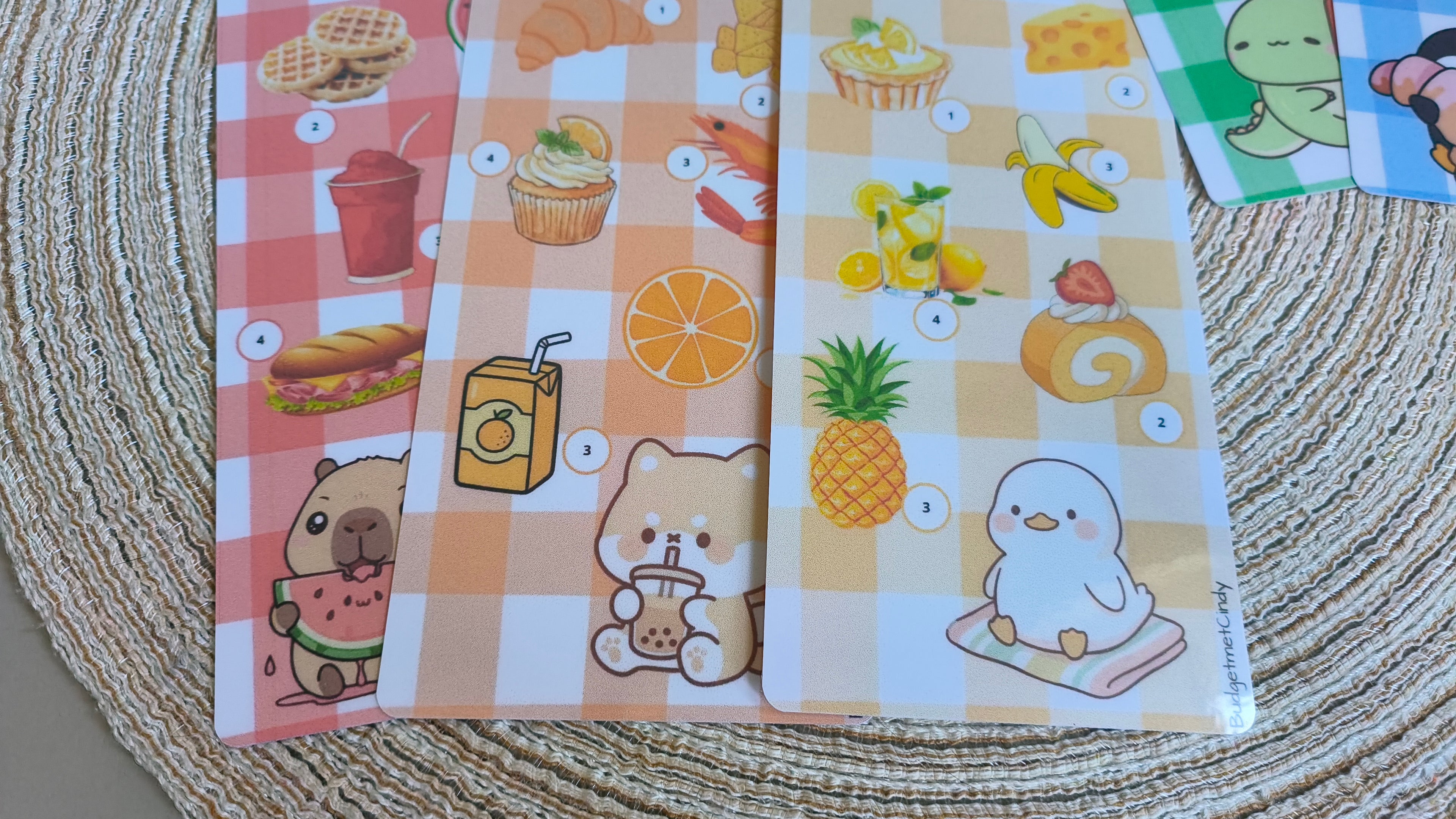 A6 kleuren picknick