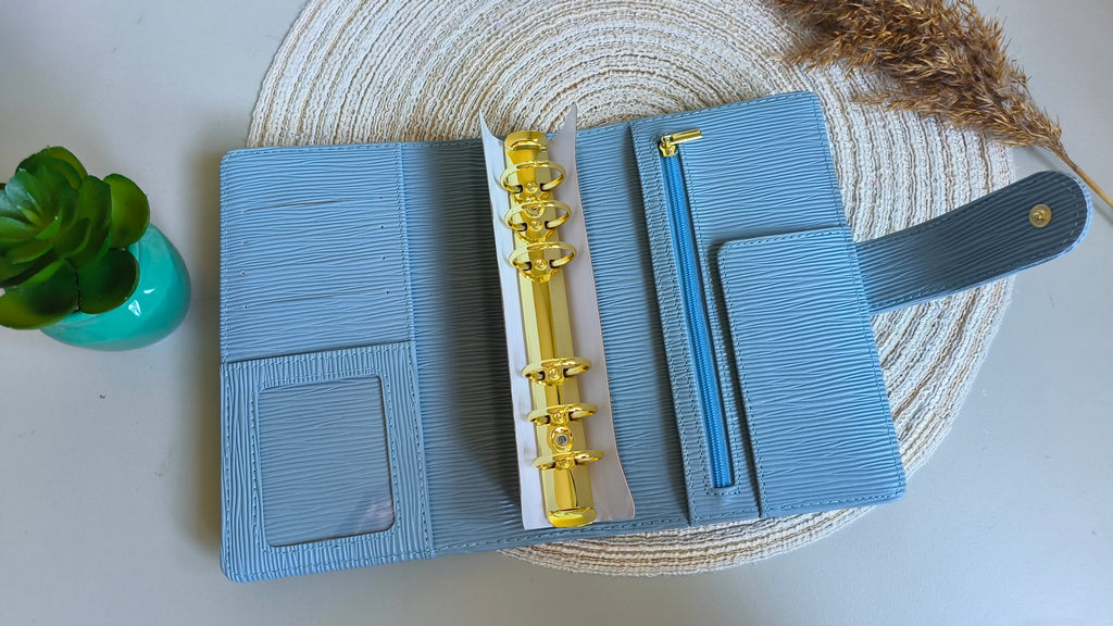 A6 binder luxe Dusk blue