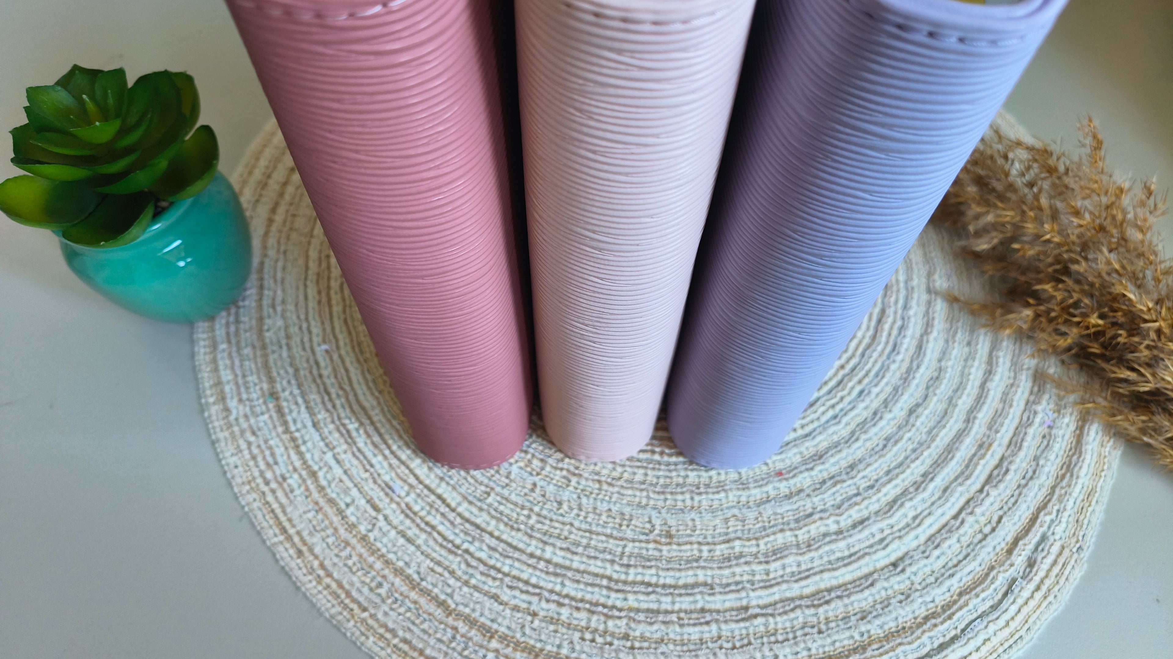 A6 binder luxe mauve