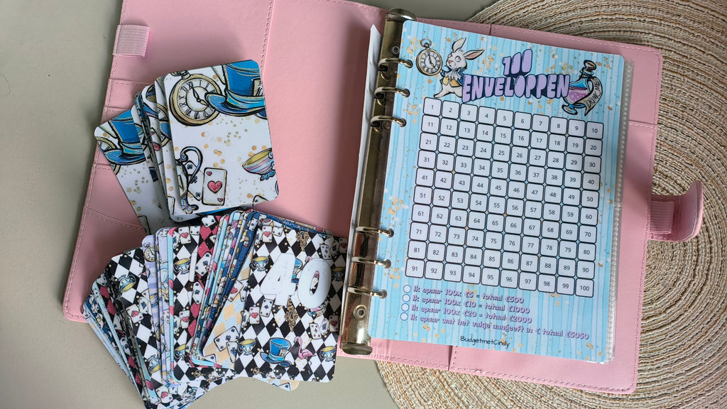 100 enveloppen wonderland