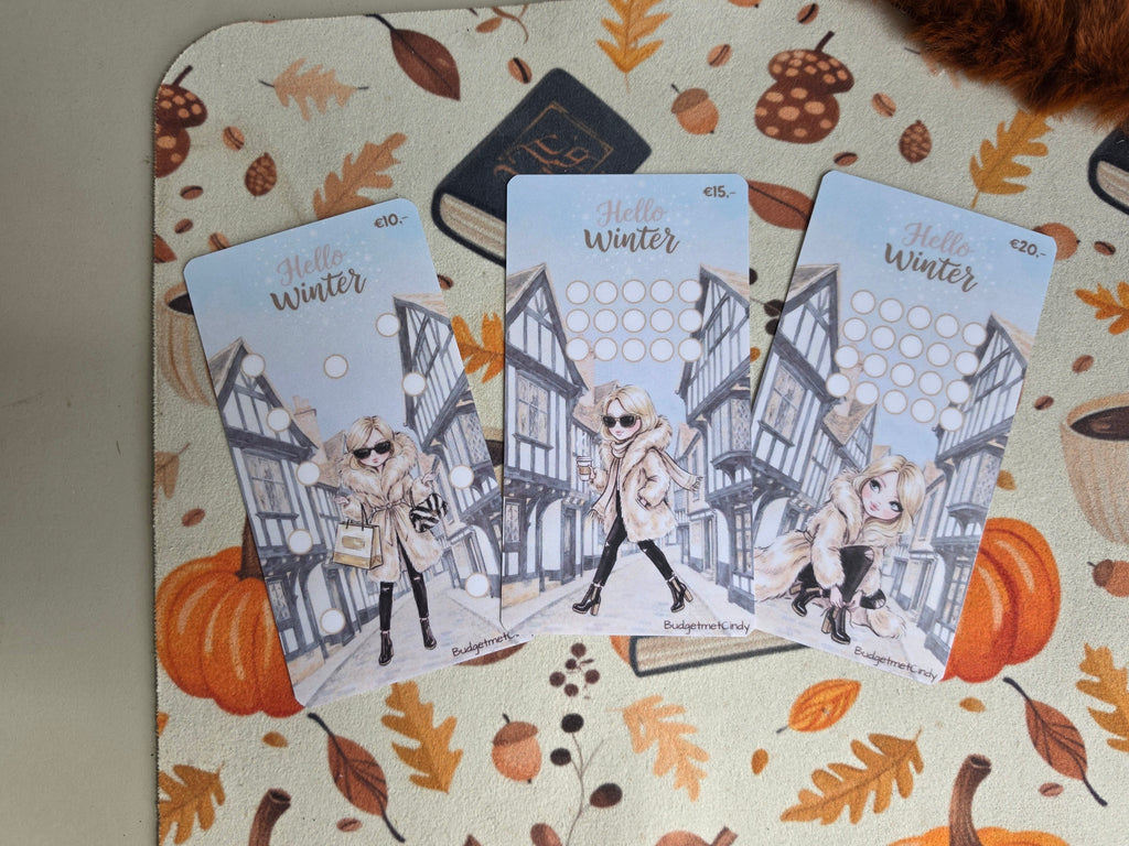 A6 set Winter fashion girls
