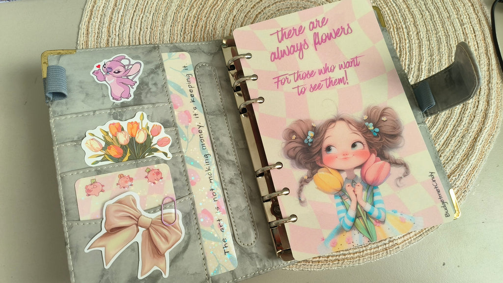 Binder A6 decoratie