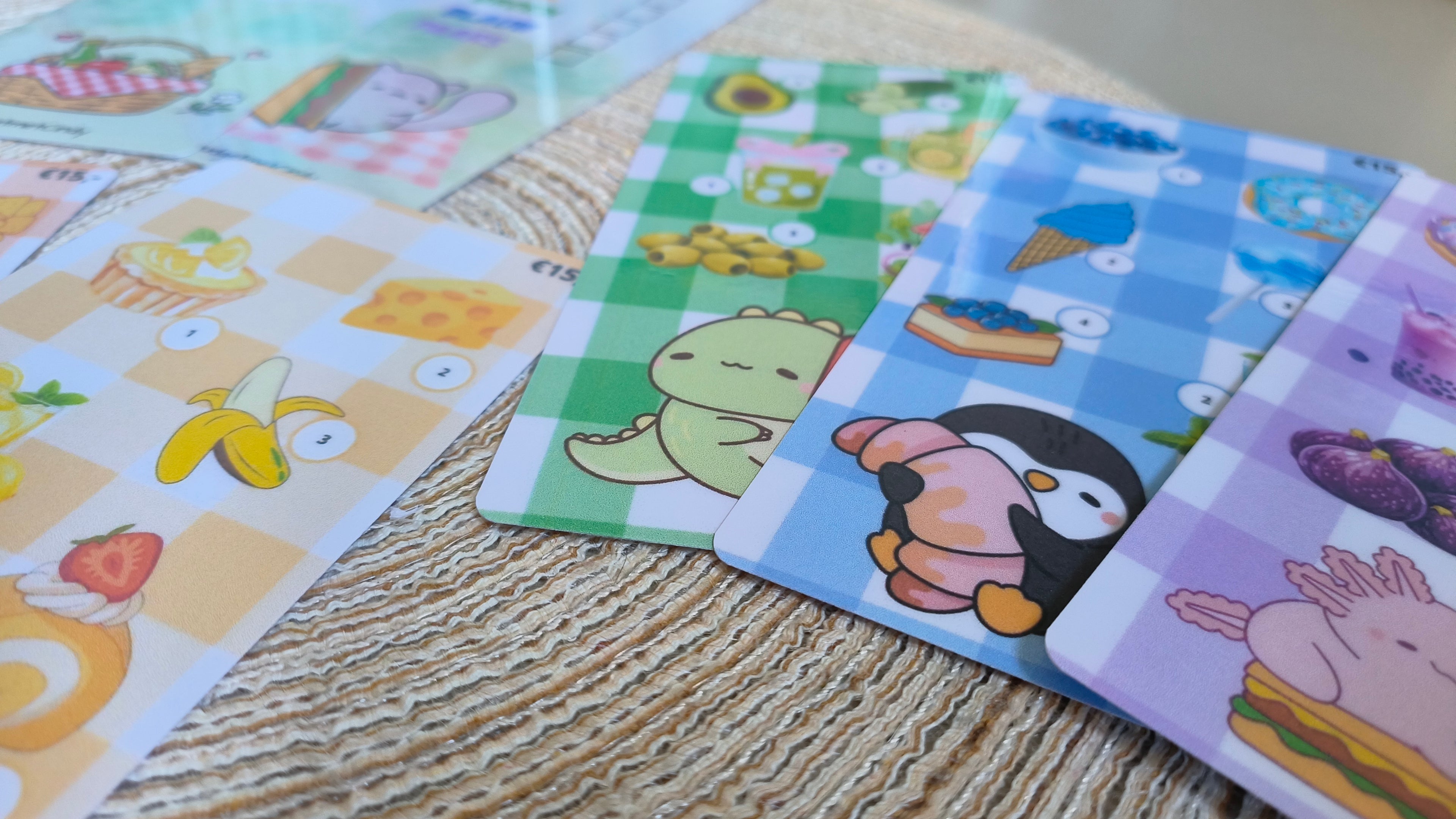 A6 kleuren picknick